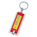 Custom Rectangular Led Key Chain - 144