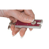 Custom Rectangular Led Key Chain - 144