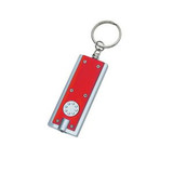 Custom Rectangular Led Key Chain - 144