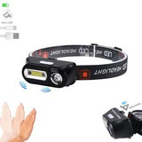 Custom Dual Switch Headlamp Flashlight With Sensor - N0209130
