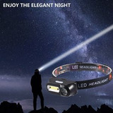 Custom Dual Switch Headlamp Flashlight With Sensor - N0209130