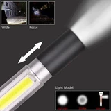 Custom Adjustable Flashlight With COB Lamp - N020927