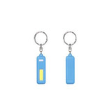 Custom Bar Shaped LED Flashlight With Keychain - N020943