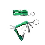 Custom Multi Pliers Tool Kit With Flashlight Key Chain - N0212160