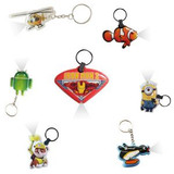 Custom Various Cartoon Keychain LED Flashlight - N050331