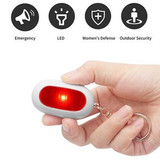 Custom Oval Shaped Safety Alarm With Flashlight - N050380