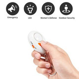 Custom Egg Shaped Safety Alarm With Flashlight - N050382