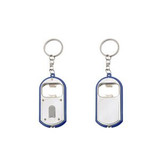 Custom Bottle Opener With Flashlight Keychain - N0603103