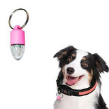 Custom Bullet Shaped LED Safety Light With Carabiner - N090410