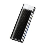 Custom PU Leather Dual E-Arc Lighter With Flashlight - N1401138