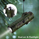 Custom Multi Functional Flashlight With Dual Arc Lighter - N140176