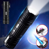 Custom Alloy 4-IN-1 Lighter With Flashlight - N140188