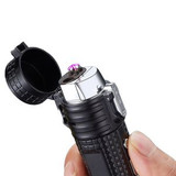 Custom Alloy 4-IN-1 Lighter With Flashlight - N140188