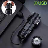 Custom Alloy 4-IN-1 Lighter With Flashlight - N140188