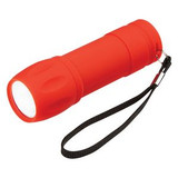 Custom Rubberized Cob Light With Strap - 2546