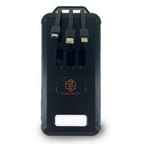 Custom 10K mAh Solar Power Bank w/Wireless Charging - JB59