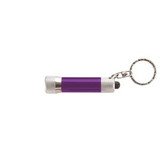 Custom Chroma - Laser Engraved Metal LED Flashlight with Keyring - LAK