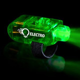 Custom 1 1/2" Green Light Up Finger Light - LIT650