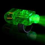 Custom 1 1/2" Green Light Up Finger Light - LIT650