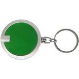 Custom Deluxe Coaster Shape Round Flashlight w/Super Bright LED & Carabiner - FL1014-CB