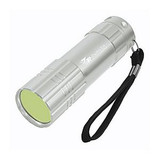 Custom COB LED Flashlight with Wrist Strip - LL112-US-STOCK