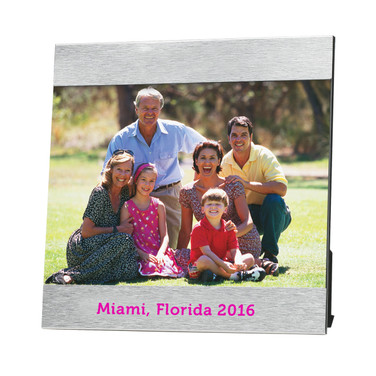 Custom Printed 4" x 6" Èlan Photo Frame - 4946