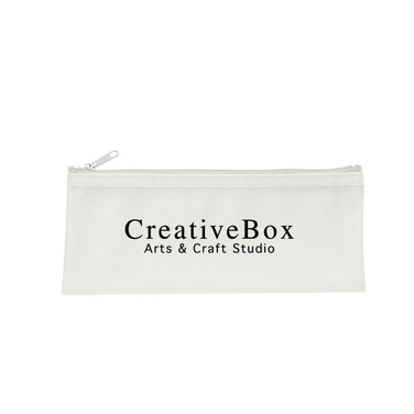 Custom Printed Zippered Pencil Case - 9474