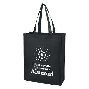 Custom Printed Matte Laminated Non-Woven Shopper Tote Bag - 3336