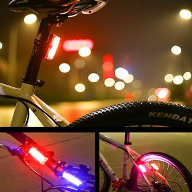 Custom Blue Red LED Flashlight Lamp - N021331