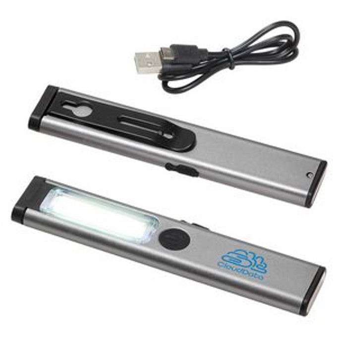 Custom Beam Rechargeable Pocket COB Light With Clip & Magnet - WLT-BL22