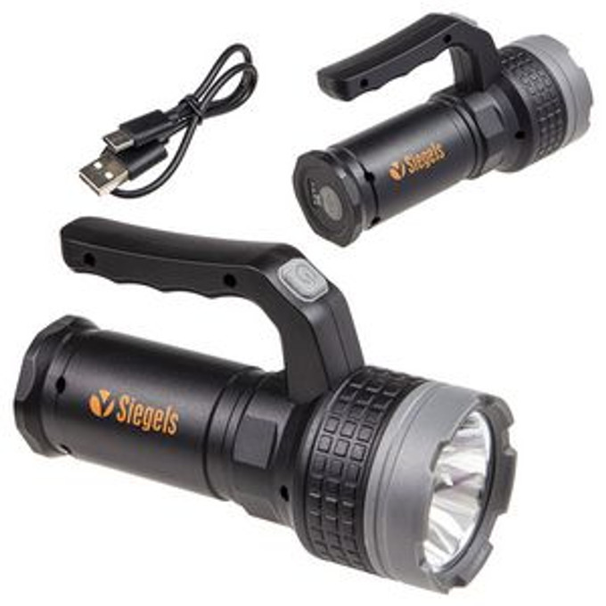 Custom Lyra Rechargeable COB Worklight + LED Flashlight - WLT-LY23
