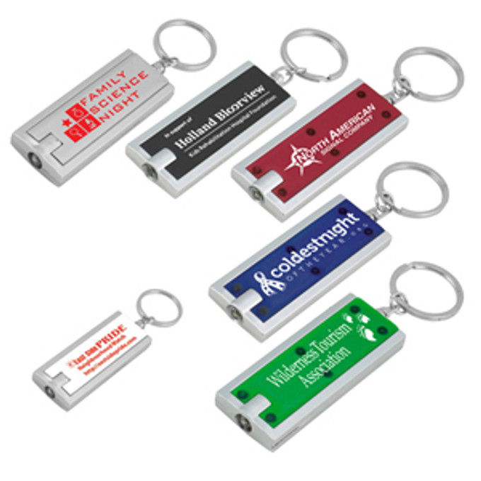 Custom "Akari" Traditional Slim Keyholder Keylight w/Bright White LED Light - 1133