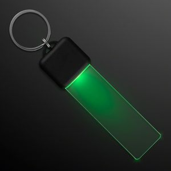 Custom Jade Green LED Keychain Light - BLANK - 12450-GN Custom Jade Green LED Keychain Light - BLANK - 12450-GN