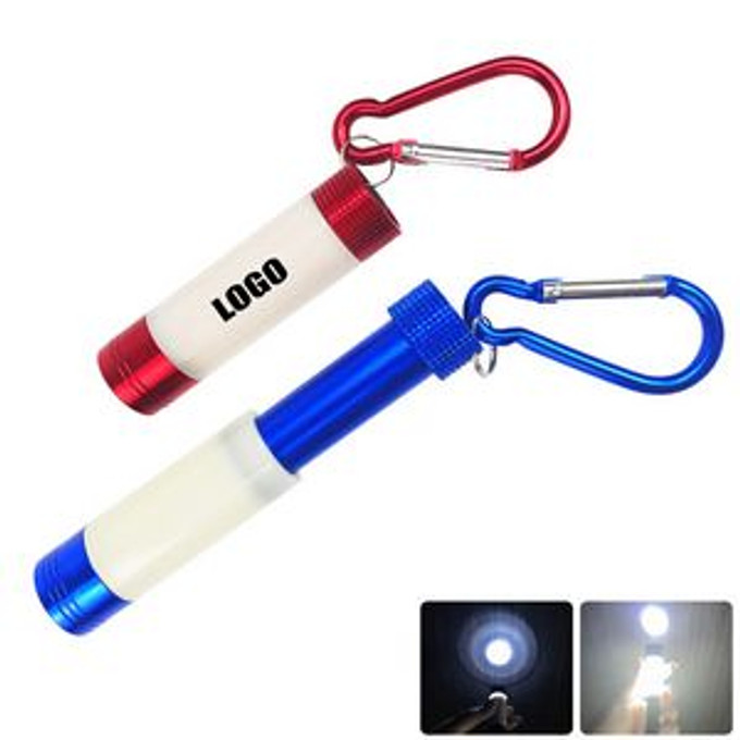 Custom Stretchable LED Flashlight With Carabiner - N0209151 Custom Stretchable LED Flashlight With Carabiner - N0209151