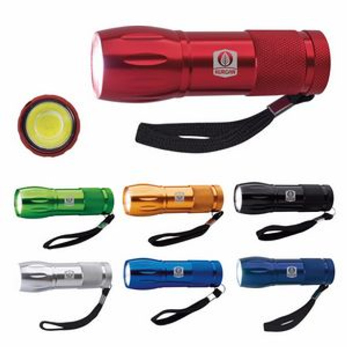 Custom Mini Aluminum COB Flashlight - 21207