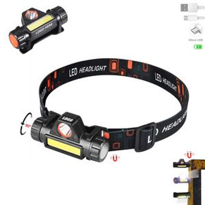 Custom Headlamp Flashlight With Magnet - N0209134 Custom Headlamp Flashlight With Magnet - N0209134