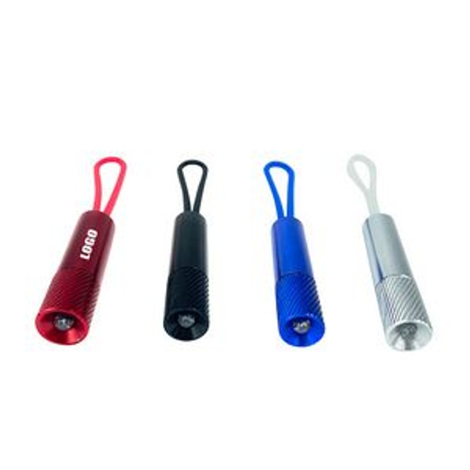 Custom Mini LED Flashlight With Elastic Band - N0209152
