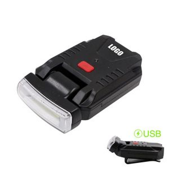 Custom Rechargeable LED Cap Flashlight - N0209190 Custom Rechargeable LED Cap Flashlight - N0209190