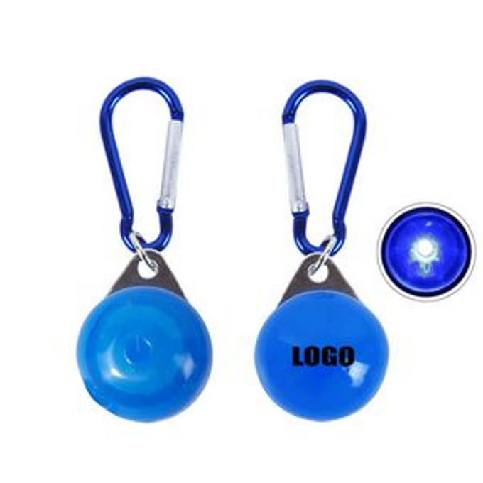 Custom LED Safety Light With Carabiner - N090407 Custom LED Safety Light With Carabiner - N090407