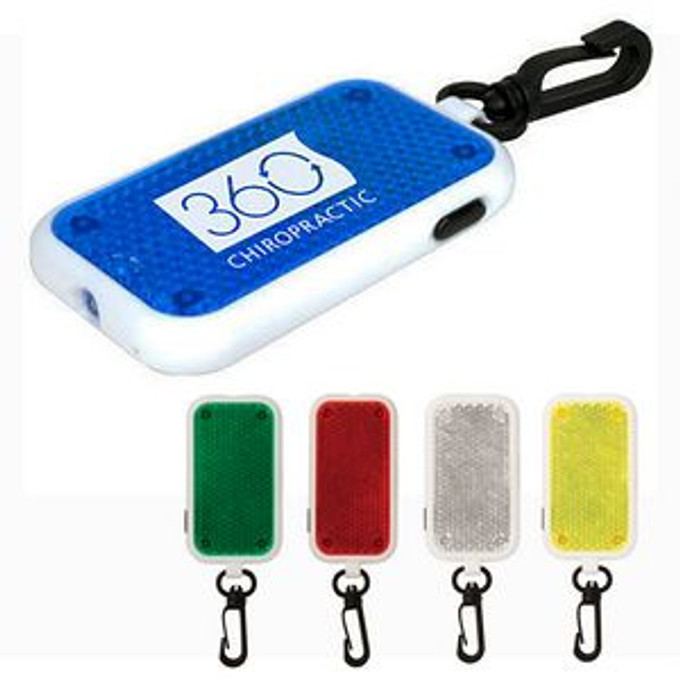 Custom LED Safety Reflector - 040325