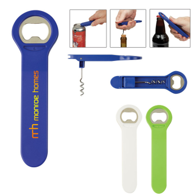 Custom Printed 3-in-1 Drink Opener - 2052 Custom Printed 3-in-1 Drink Opener - 2052