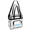 Custom Printed The Everything Clear Vinyl Tote Bag- B705