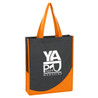 Custom Printed Non-Woven Tote Bag With Accent Trim - 3028