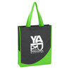 Custom Printed Non-Woven Tote Bag With Accent Trim - 3028