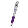 Custom Printed Trio Pen With LED Light And Stylus - 999