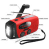 Custom ResQ Emergency Tool AM/FM/NOAA Weather Radio With LED Flashlight, 1000mAh Power Bank, Solar And Hand - OTD-088-AIR