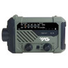 Custom ResQ Emergency Tool AM/FM/NOAA Weather Radio With LED Flashlight, Reading Lamp, SOS Siren Power Bank - OTD-290WB-AIR
