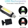Custom Multi-Functional COB Work Light, Headlamp and Flashlight 90 Degree Rotate with Magnetic Base - FL-MG19-AIR