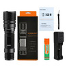 Custom 570 Lumens High Power Flashlight Zoomable Flashlight 2300mAh Rechargeable Battery - FL-F3L2-OCEAN