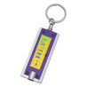Custom Rectangular Led Key Chain - 144